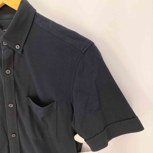 バーバリーブラックレーベル BURBERRY BLACK LABEL ボタンダウン 半袖シャツ メンズ JPN:1