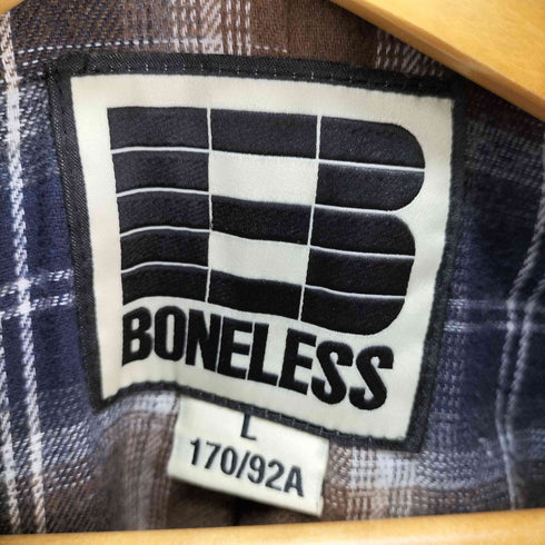 BONELESS 裏地チェックワークジャケット メンズ JPN:L