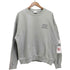ノーマニュアル NOMANUAL SLOGAN SWEAT 両面 プリント クルーネック スウェット メンズ import:M