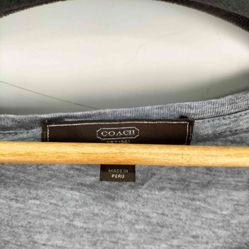 コーチ COACH フレンチスリーブ プリントTシャツ レディース import:S
