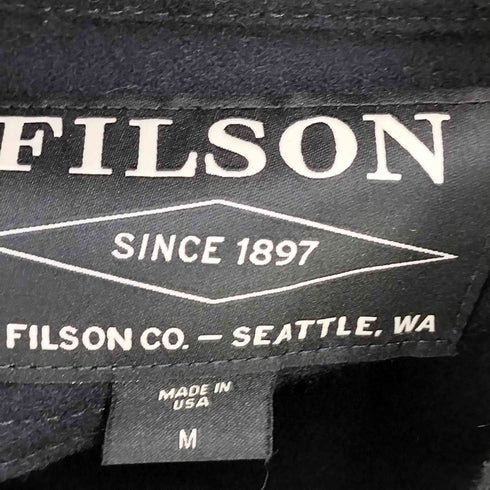 フィルソン FILSON USA製 Jac-Shirt ウール シャツジャケット メンズ import:M