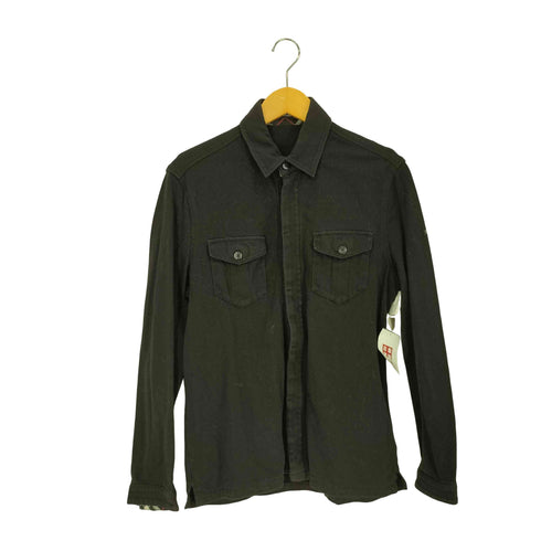 バーバリーブラックレーベル BURBERRY BLACK LABEL 両ポケ レギュラーカラーシャツ メンズ 3