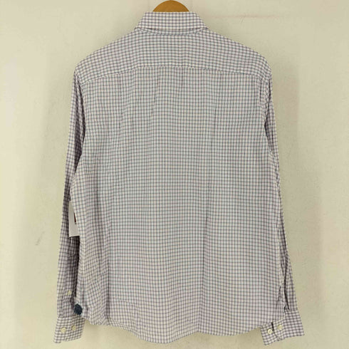バナナリパブリック BANANA REPUBLIC チェック L/S ボタンダウンシャツ メンズ L