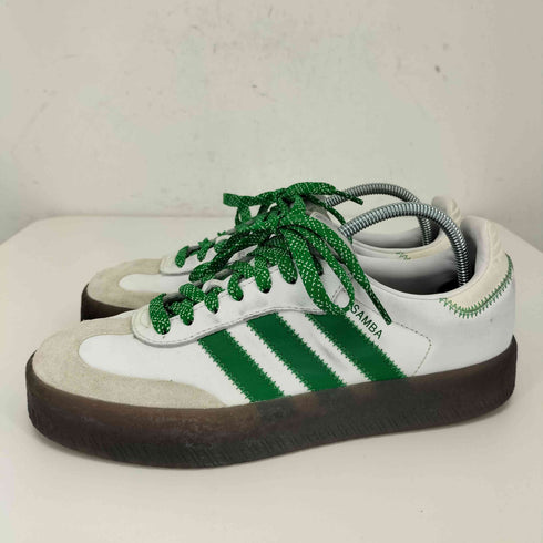 アディダス adidas SAMBAE W FTWWHT/GREEN/OWHITE メンズ JPN:26