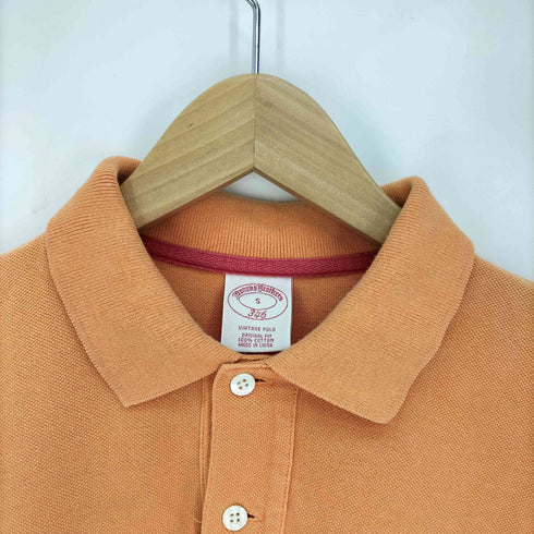 ブルックスブラザーズレッドフリース BROOKS BROTHERS REDFLEECE ロゴ刺繍 S/S 鹿の子 ポロシャツ メンズ import:S