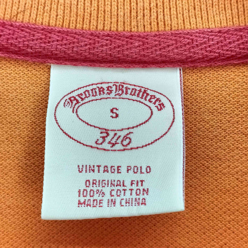 ブルックスブラザーズレッドフリース BROOKS BROTHERS REDFLEECE ロゴ刺繍 S/S 鹿の子 ポロシャツ メンズ import:S