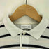 ラコステ LACOSTE リネン混 ボーダー 鹿の子 S/S ポロシャツ メンズ import:XS