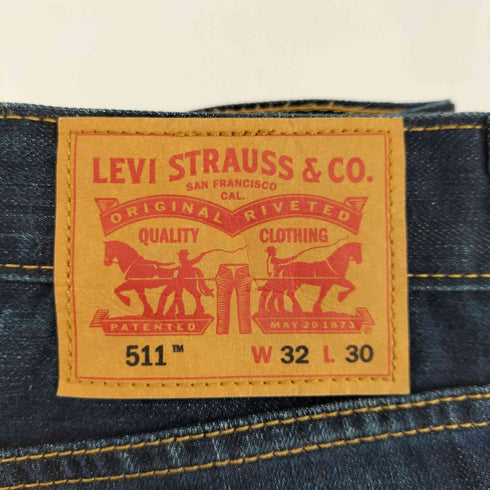 リーバイス Levis 511 ボタン裏3269 ジップフライ インディゴ デニムパンツ メンズ US:32-33