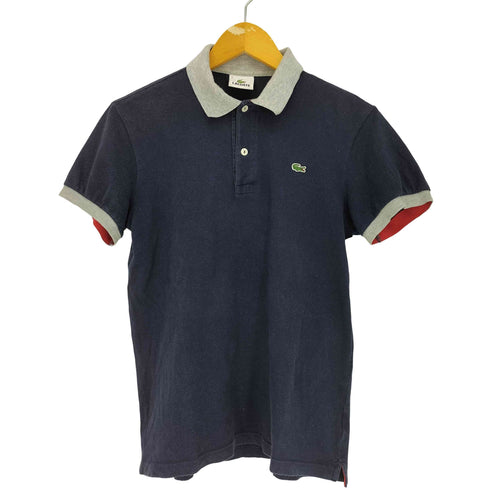 ラコステ LACOSTE 日本製 鹿の子 S/S ポロシャツ メンズ JPN:2