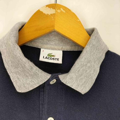 ラコステ LACOSTE 日本製 鹿の子 S/S ポロシャツ メンズ JPN:2