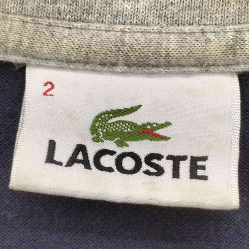 ラコステ LACOSTE 日本製 鹿の子 S/S ポロシャツ メンズ JPN:2
