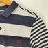 フレッドペリー FRED PERRY ボーダー 鹿の子 S/S ポロシャツ メンズ import:S