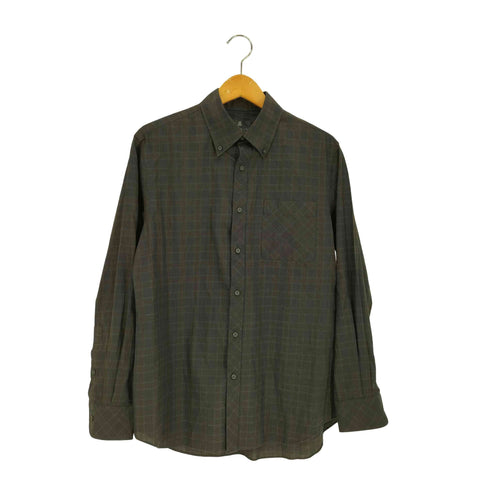 ランバンコレクション LANVIN COLLECTION チェック BD シャツ メンズ import:L