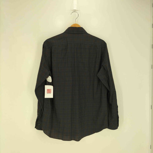 ランバンコレクション LANVIN COLLECTION チェック BD シャツ メンズ import:L