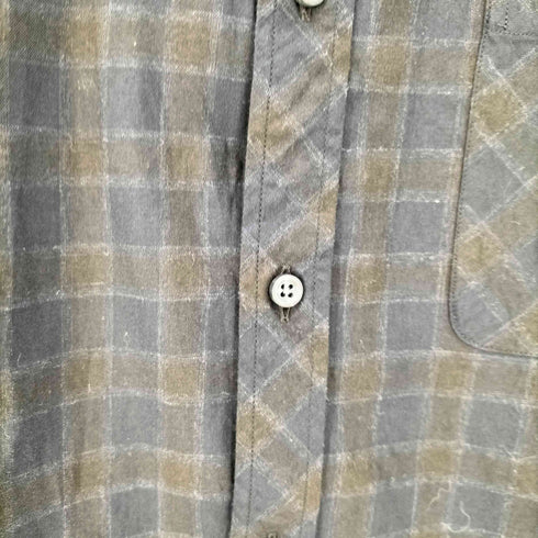 ランバンコレクション LANVIN COLLECTION チェック BD シャツ メンズ import:L