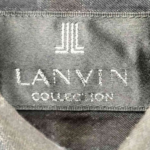 ランバンコレクション LANVIN COLLECTION チェック BD シャツ メンズ import:L