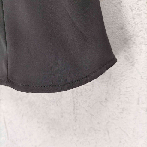 ザラ ZARA パフショルダーサテンシャツ レディース S