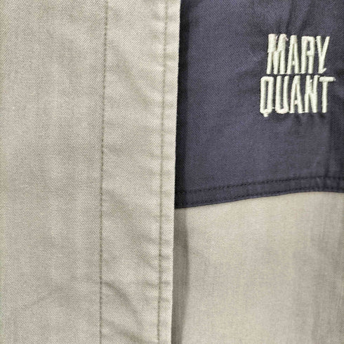 マリークワント MARY QUANT スタンドネック ステンカラーコート レディース import:M