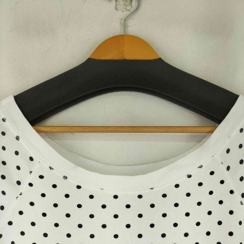 Brandy Melville ドット ラウンドネック カットソー レディース