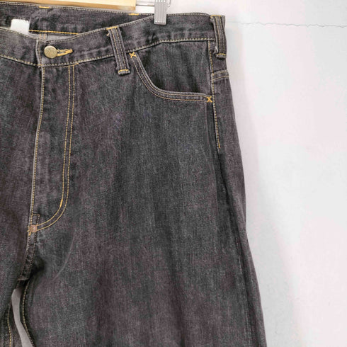 テンダーロイン TENDERLOIN TALON ブラックバギーデニムパンツ メンズ