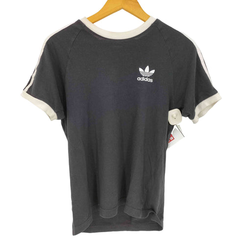 アディダスオリジナルス adidas Originals スリーストライプ クルーネック S/S Tシャツ レディース JPN:XS