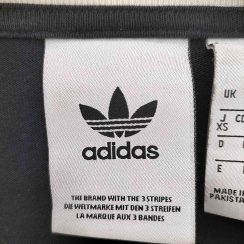 アディダスオリジナルス adidas Originals スリーストライプ クルーネック S/S Tシャツ レディース JPN:XS