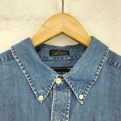 EAGLE DRY GOODS CO S/S ボタンダウンデニムシャツ メンズ XL