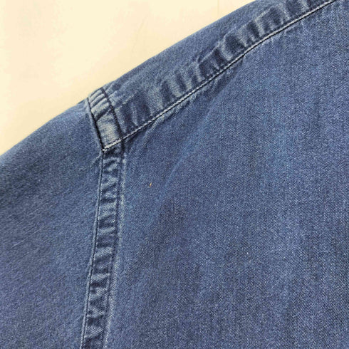 エディーバウアー Eddie Bauer L/S デニムボタンダウンシャツ メンズ L