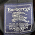 バーバリーズ BURBERRYS MADE IN ENGLAND 襟ファー シルク比翼ステンカラーコート メンズ