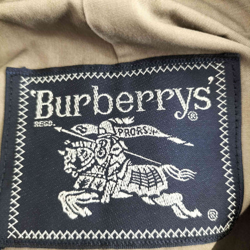 バーバリーズ BURBERRYS 比翼ステンカラーコート メンズ