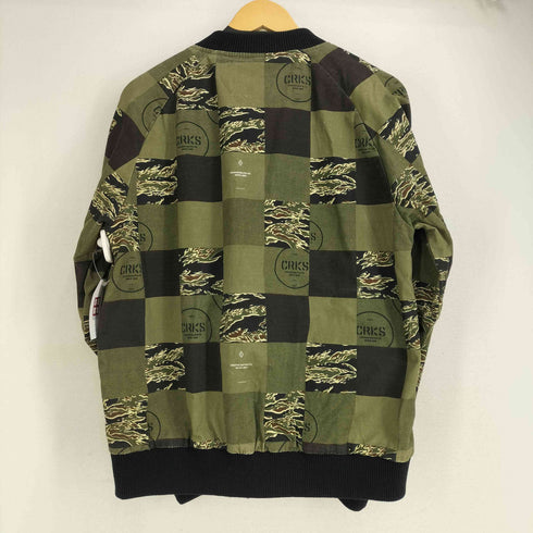 クルックスアンドキャッスルズ CROOKS&Castles カモ チェック MA-1 フライトジャケット メンズ JPN:M