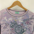TO THE ANGEL ラインストーン プリントクルーネックTシャツ Y2K cool レディース L