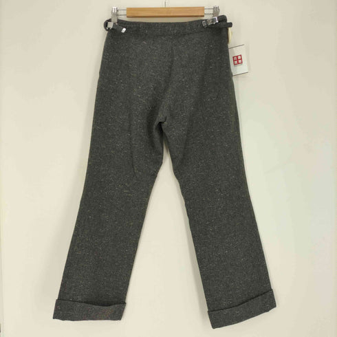 ヨウジヤマモトプリュスノアール YOHJI YAMAMOTO+NOIR ウール混 スラックス パンツ レディース JPN:3