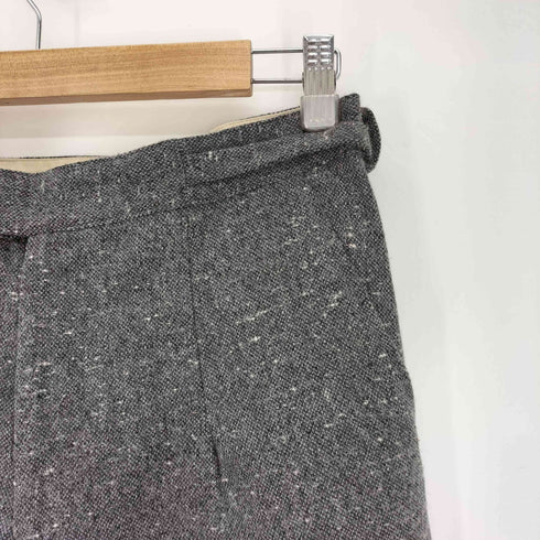 ヨウジヤマモトプリュスノアール YOHJI YAMAMOTO+NOIR ウール混 スラックス パンツ レディース JPN:3