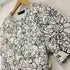 ダーマコレクション DAMA collection 花柄 フラワーデザイン リネン混 S/S Tシャツ レディース JPN:S