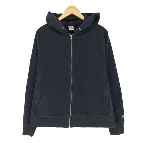 ラッセルアスレチック RUSSELL ATHLETIC PRO COTTON リバースウィーブ ジップアップパーカー メンズ L