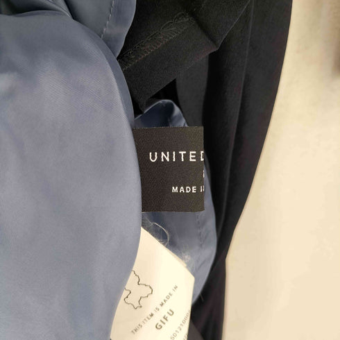 ユナイテッドトウキョウ UNITED TOKYO アシメブロッキングプリーツワンピース レディース ONE SIZE