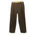 ユナイテッドアローズグリーンレーベルリラクシング UNITED ARROWS green label relaxing 25AW コットン チノ 1プリーツ W4 ワイドパンツ メンズ JPN:M