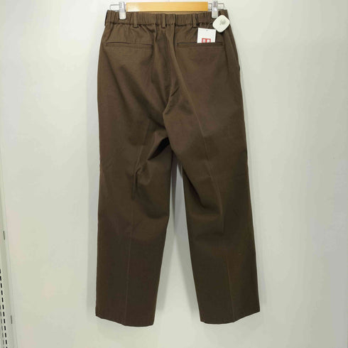 ユナイテッドアローズグリーンレーベルリラクシング UNITED ARROWS green label relaxing 25AW コットン チノ 1プリーツ W4 ワイドパンツ メンズ JPN:M
