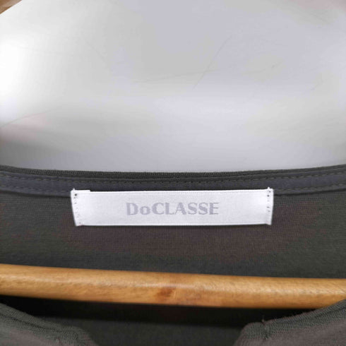 ドゥクラッセ DoCLASSE ウォームポンチ・キーネックミディワンピース レディース JPN:L