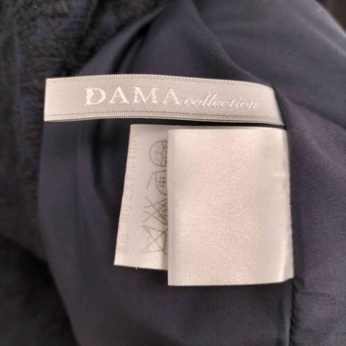 ダーマコレクション DAMA collection 袖異素材 ジャガード ワンピース レディース 11AR