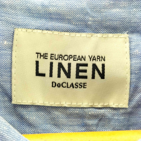 ドゥクラッセ DoCLASSE リネンプルオーバーシャツ レディース JPN:XL