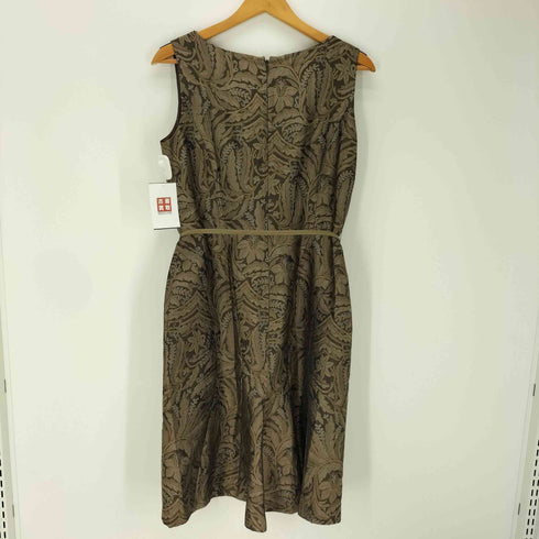 ダーマコレクション DAMA collection ジャガード ノースリーブワンピース レディース 11AR