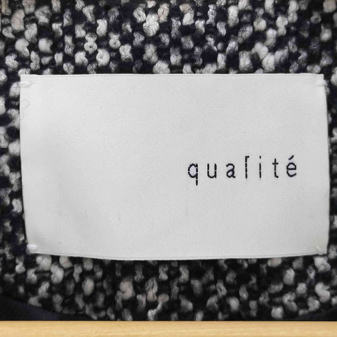 カリテ qualite スラブツイードワンピース レディース JPN:36