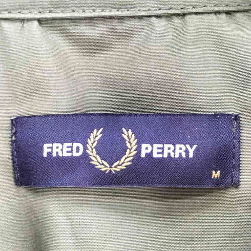 フレッドペリー FRED PERRY Raglan Utility Overshirt ラグラン ユーティリティ オーバーシャツ メンズ import:M