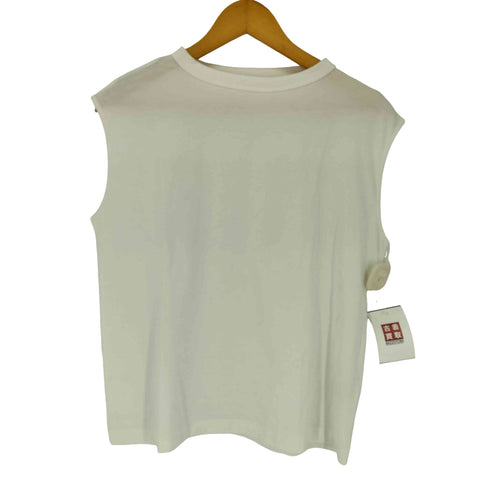 ハンドバーク handvaerk ボトルネックノースリーブTシャツ レディース S