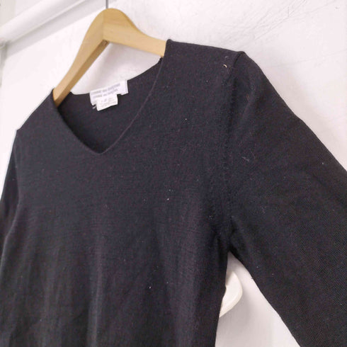 コムデギャルソンコムデギャルソン COMME des GARCONS COMME des GARCONS ウール Vネックニット レディース JPN:S