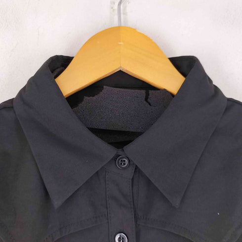 変形クロップド シャツ レディース JPN:XL