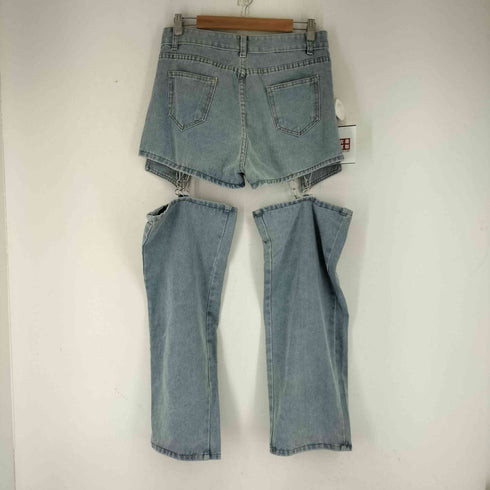 2WAY セパレートデニムパンツ レディース JPN:XL