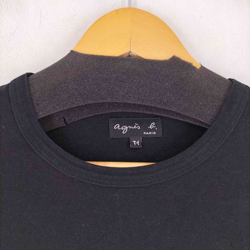 アニエスベー agnes b. ロゴプリント L/S カットソー レディース Tィ
